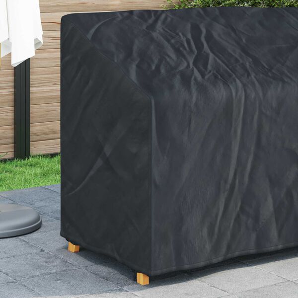 vidaXL Capa para banco de jardim 134 x 70 x 65 / 94 cm