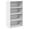 vidaXL Arm&aacute;rio alto 70x41x124 cm derivados de madeira branco