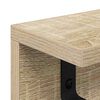 vidaXL Cabideiro de Parede Carvalho Sonoma 40 x 10,5 x 10,5 cm