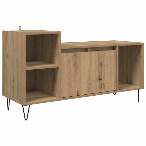 vidaXL Gabinete para TV Carvalho Artesanal 100 x 35 x 55 cm