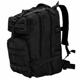 vidaXL Mochila estilo ex&eacute;rcito 50 L preto