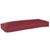 vidaXL Almofada de palete para banco Vinho Vermelho 100 x 40 x 8 cm