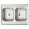 vidaXL Arm&aacute;rio de Cozinha Lucca 2 pcs Branco 80 x 46 x 81.5 cm
