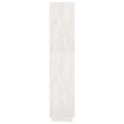 vidaXL Estante/divisória 60x35x167 cm madeira de pinho maciça branco