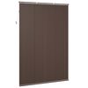 vidaXL Cortina Veneziana Marrom Escuro com Padr&atilde;o 213 x 130 cm PVC