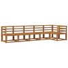 vidaXL Conjunto de Sof&aacute;s para Exterior 6 pcs Natural