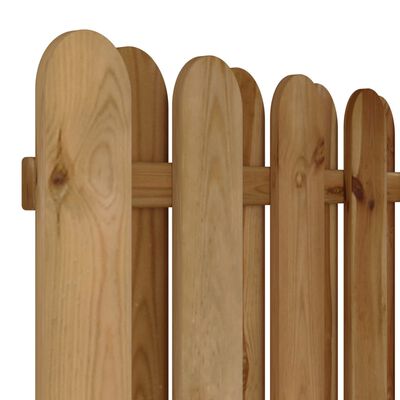 vidaXL Painel de vedação em madeira de pinho 180x180 cm