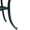 vidaXL Mesa de jardim &Oslash;48x53 cm alum&iacute;nio fundido verde