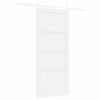vidaXL Porta Deslizante Branco 86 x 198,5 cm