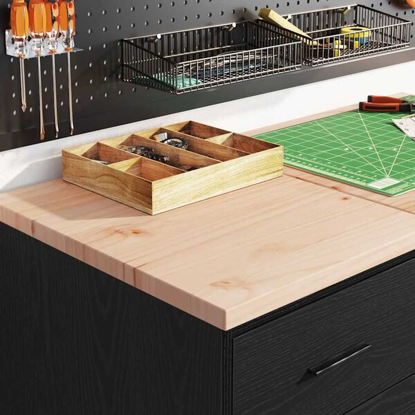 vidaXL Arm&aacute;rio de arruma&ccedil;&atilde;o de garagem Preto 40x51x85 cm