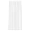 vidaXL Cortina de Renda Branco 280 x 200 cm Poli&eacute;ster