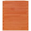 vidaXL Vaso/floreira de jardim 60x60x68,5 cm pinho maci&ccedil;o castanho mel