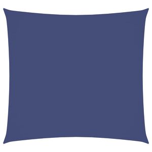 vidaXL Para-sol estilo vela tecido oxford quadrado 2x2 m azul
