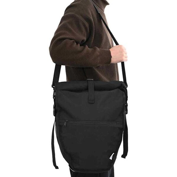 vidaXL Bolsa de Bicicleta Preto 32,5 x 17 x 57 cm Poliéster