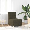 vidaXL Unidade de Sof&aacute; Modular Sem Bra&ccedil;os 3 pcs Verde 55 x 74 x 82 cm