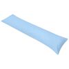 vidaXL Almofada para dormir de lado 40x145 cm azul