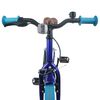 vidaXL Bicicleta Infantil 20 Polegadas para 6-11 Anos Azul Escuro