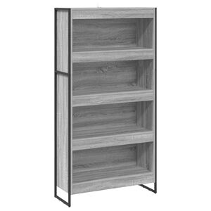 vidaXL Gabinete de Livros 80 x 30 x 155 cm Derivados de Madeira