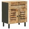 vidaXL Mesa-de-cabeceira Natural 50 x 33 x 60 cm