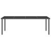 vidaXL 9 pcs conjunto de jantar para exterior a&ccedil;o