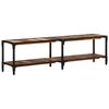 vidaXL Móvel de TV 150x30x41 cm madeira recuperada maciça