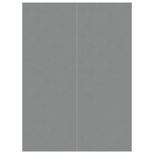 vidaXL Pano para ch&atilde;o de piscinas 300x220 cm poli&eacute;ster geot&ecirc;xtil cinza