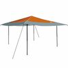 vidaXL Tenda de Toldo 395 x 395 x 251 cm Laranja tecido