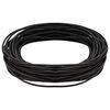 vidaXL Corda de Couro 1 Marrom Escuro &Oslash;2 mm x 50 m Couro