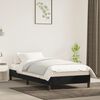 vidaXL Estrutura de cama 90x190 cm veludo preto