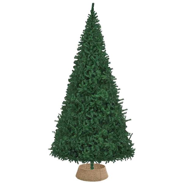 vidaXL Collar para &Aacute;rvore de Natal Castanho 90 x 90 x 28 cm