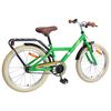vidaXL Bicicleta Infantil 18 Polegadas para 5-7 anos Verde