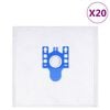vidaXL Sacos para aspirador de p&oacute; Miele Tipo GNH 20 pcs