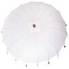 vidaXL Parasol Balin&ecirc;s com Base 260 210-220 cm
