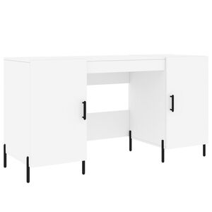 vidaXL Secret&aacute;ria 140x50x75 cm derivados de madeira branco