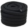 vidaXL Corda de Barco 4 mm 10 m Preto