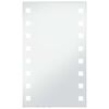 vidaXL Espelho de parede LED para casa de banho 60x100 cm
