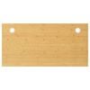 vidaXL Tampo de secret&aacute;ria 80x40x4 cm bambu