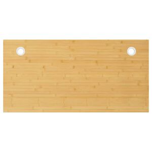 vidaXL Tampo de secret&aacute;ria 80x40x4 cm bambu