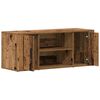 vidaXL Gabinete para TV Madeira antiga 100 x 35 x 40 cm