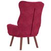 vidaXL poltrona Vinho Vermelho 69 x 74 x 93 cm Veludo