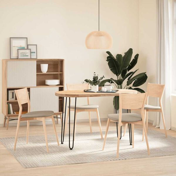 vidaXL Pernas de grampo para mesas de console para mesa de console 4 peças Preto 72 cm Aço maciço