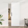 vidaXL Porta Deslizante ORKDAL Branco 73,5 x 211 cm