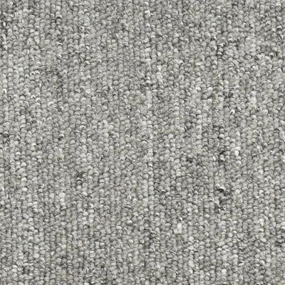 vidaXL Tapete/carpete para degraus 15 pcs 56x17x3 cm cinza-claro