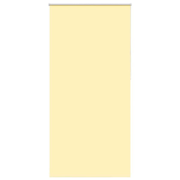 vidaXL Persiana de enrolar 105x210 cm largura tecido 100,7cm poli&eacute;ster