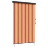 vidaXL Estores de rolo Multicolor 80 x 250 cm Tecido e Alum&iacute;nio