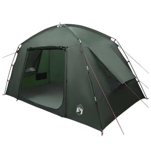 vidaXL Barraca Cabana Verde Ex&eacute;rcito 300 x 210 x 156 cm Poli&eacute;ster
