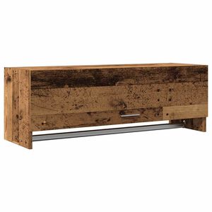 vidaXL Arm&aacute;rio madeira velha 100x32,5x35 cm madeira trabalhada