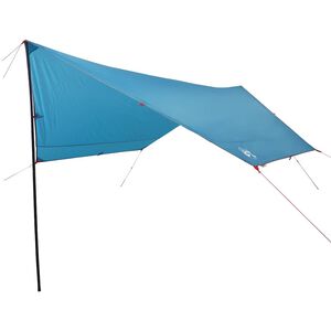 vidaXL Lona de campismo 430x380x210 cm imperme&aacute;vel azul