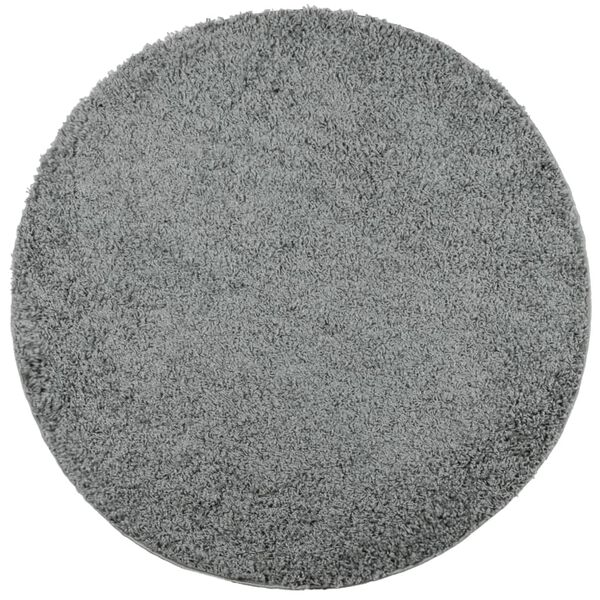 vidaXL Tapete shaggy de pelo alto PAMPLONA &Oslash; 160 cm verde