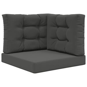 vidaXL Almofada para Sof&aacute; Externo Poli&eacute;ster Antracite 60 x 60 cm